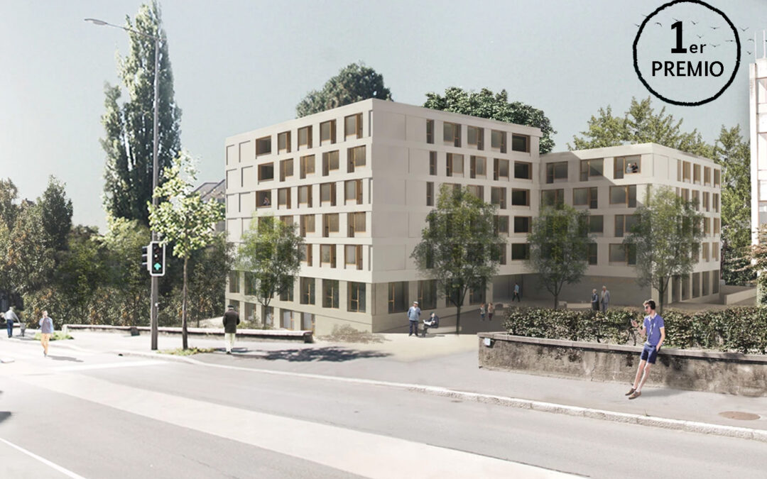 1er premio Residencia pública Mont Calme en Lausanne